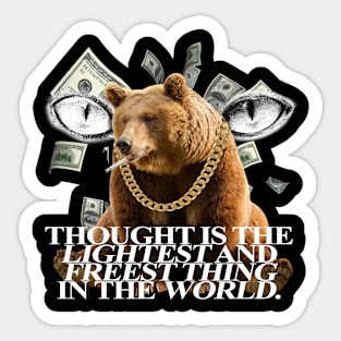 thing in the world. Sticker